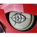Motocorse NEW STYLE Titanium Timing Inspection Cover for the Ducati Panigale / Streetfighter / Multistrada / Diavel V4 Motocorse NEW STYLE Titanium Timing Inspection Cover for the Ducati Panigale / Streetfighter / Multistrada / Diavel V4